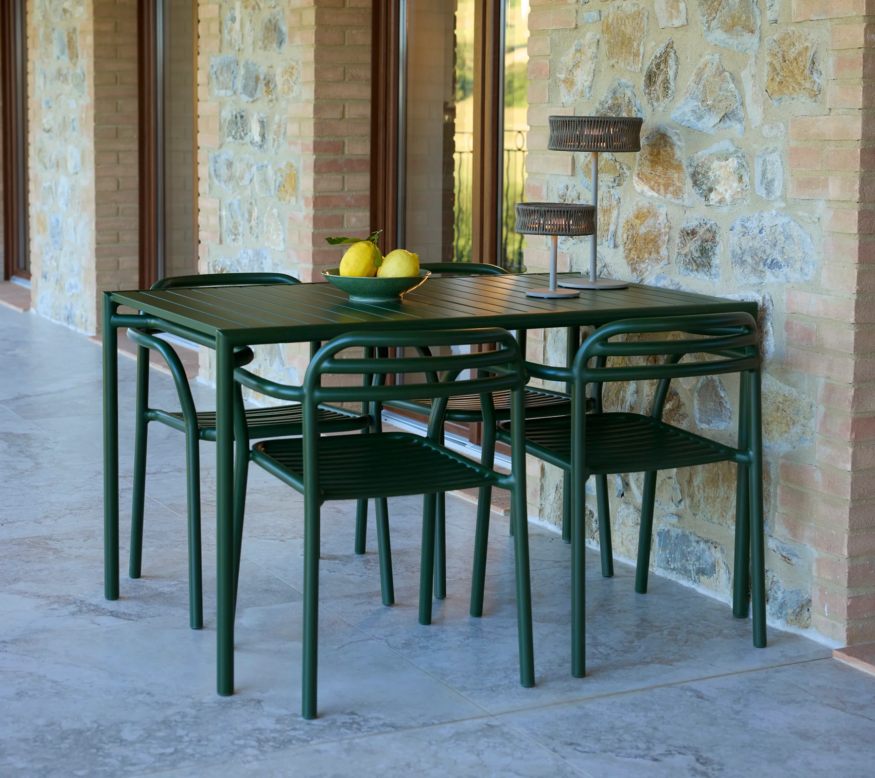 Bliss dining table rect. incl. 4 Bliss armchairs - Image 8