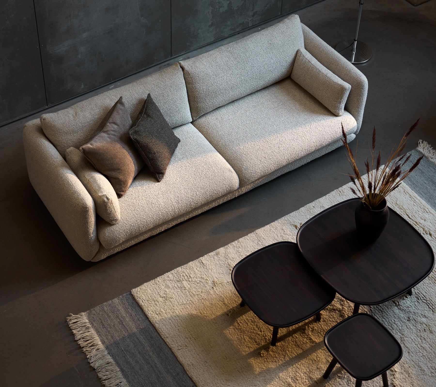 Bloom 3-seater sofa w/teak legs - Image 6
